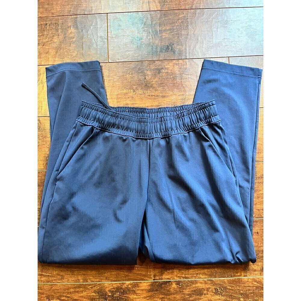 Columbia Womens Dark Blue Slim Straight Casual Lounge Pant Size Small
